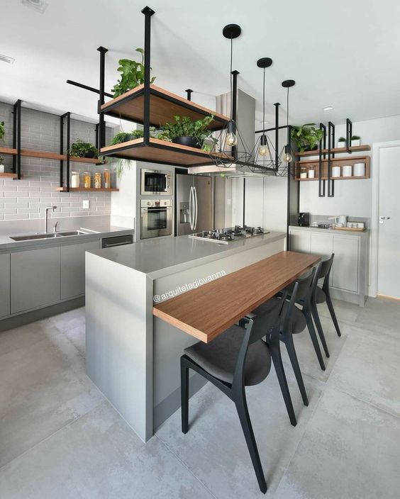 Perpaduan Kontras: Kunci Utama dalam Desain Dapur Bergaya Industrial - Arsi  D Studio - Jasa Desain Interior Rumah