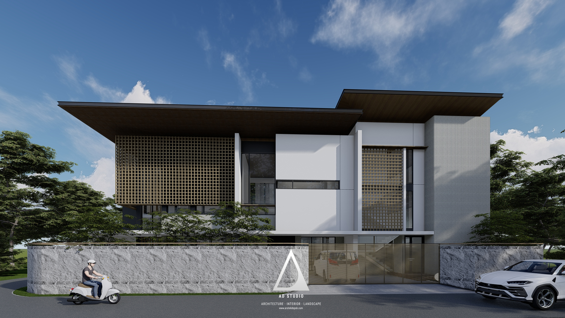 membangun rumah besar impian