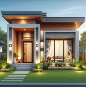 CONTOH RUMAH MINIMALIS MODERN (2)