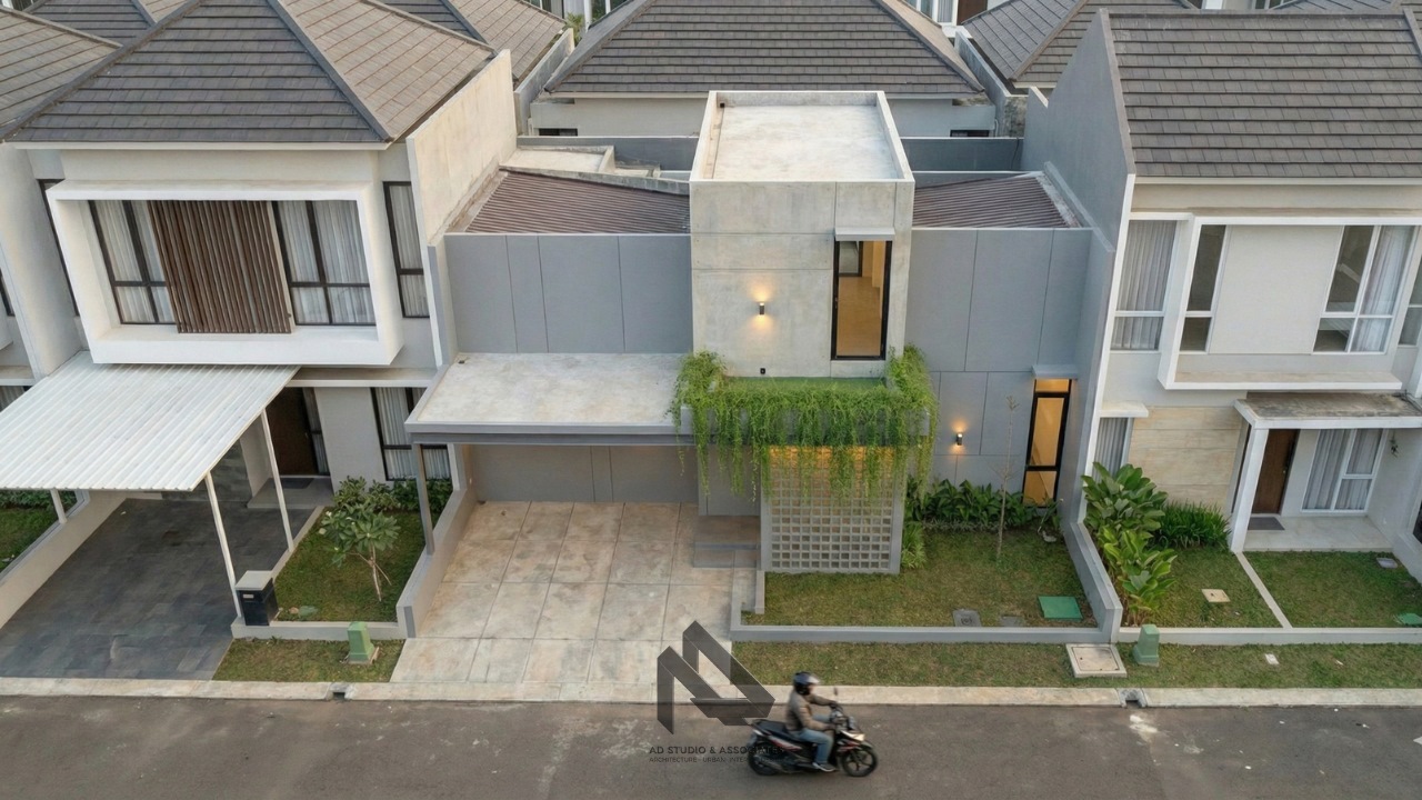 Desain Rumah Industrial 1 Lantai 10x12