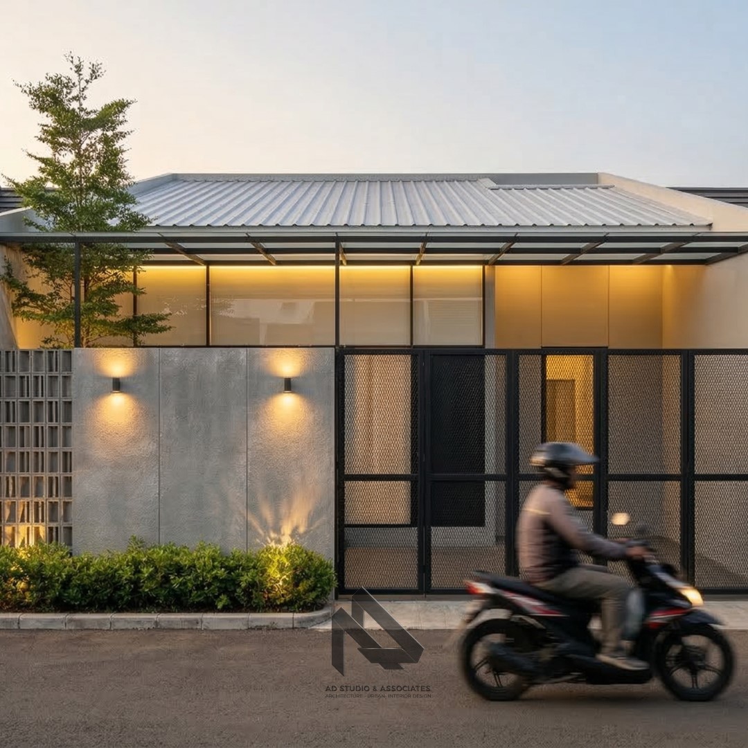 Rumah Industrial 1 Lantai 8x11