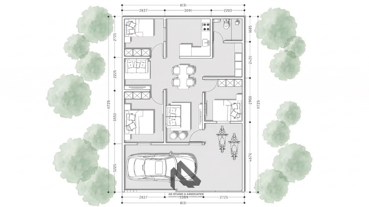 Rumah Industrial 8x11