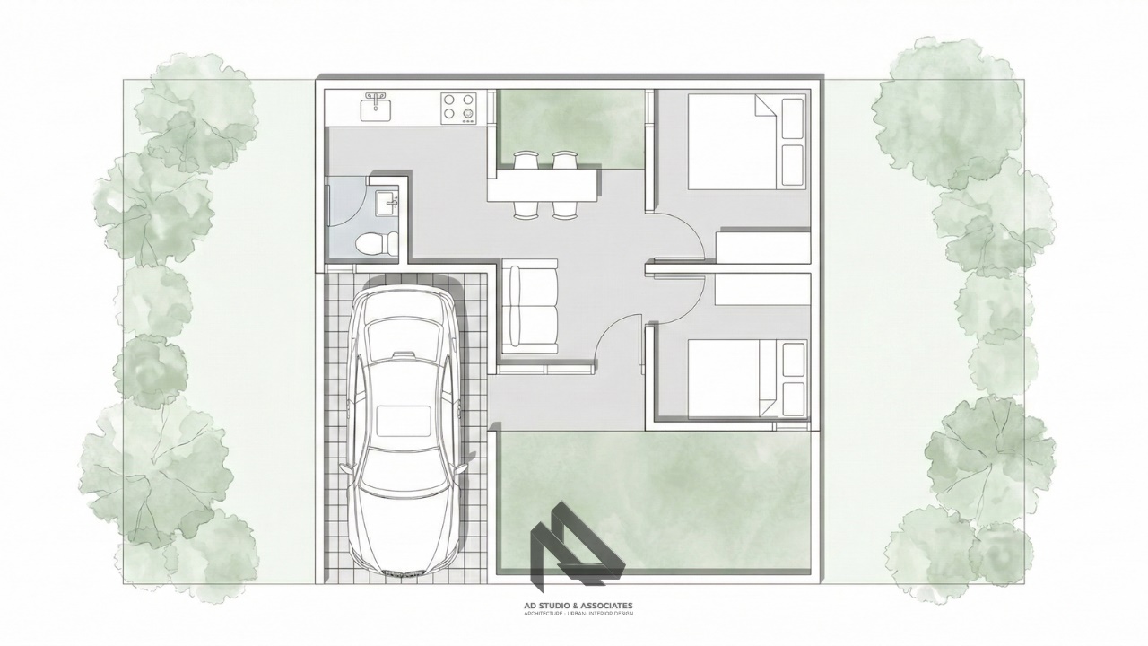 Rumah Modern 1 Lantai 8x8 (5)