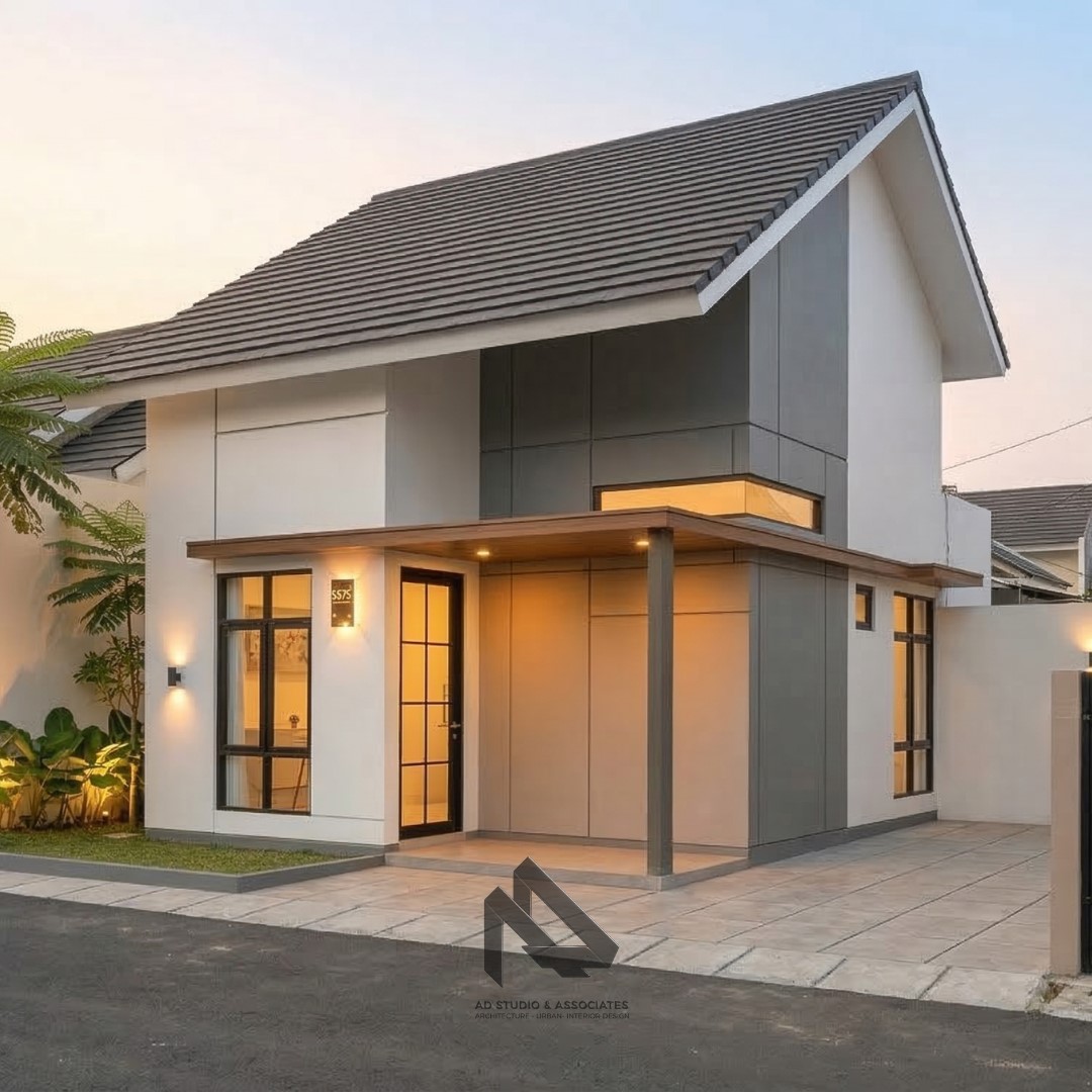 Rumah Modern 14x14.5