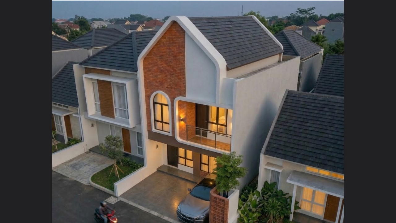 Rumah Modern 2 Lantai Ukuran 7x10 (5)