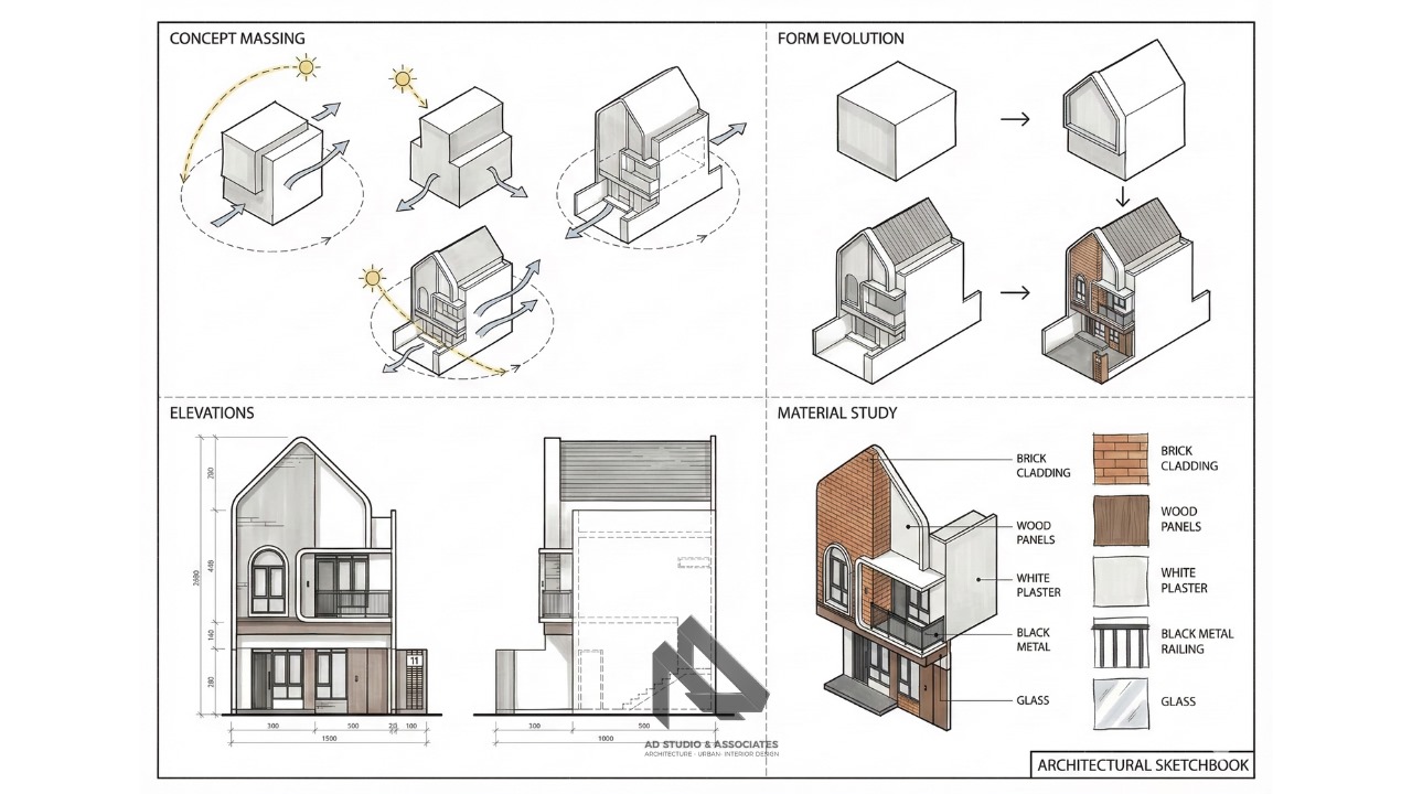 Rumah Modern 2 Lantai Ukuran 7x10 (5)