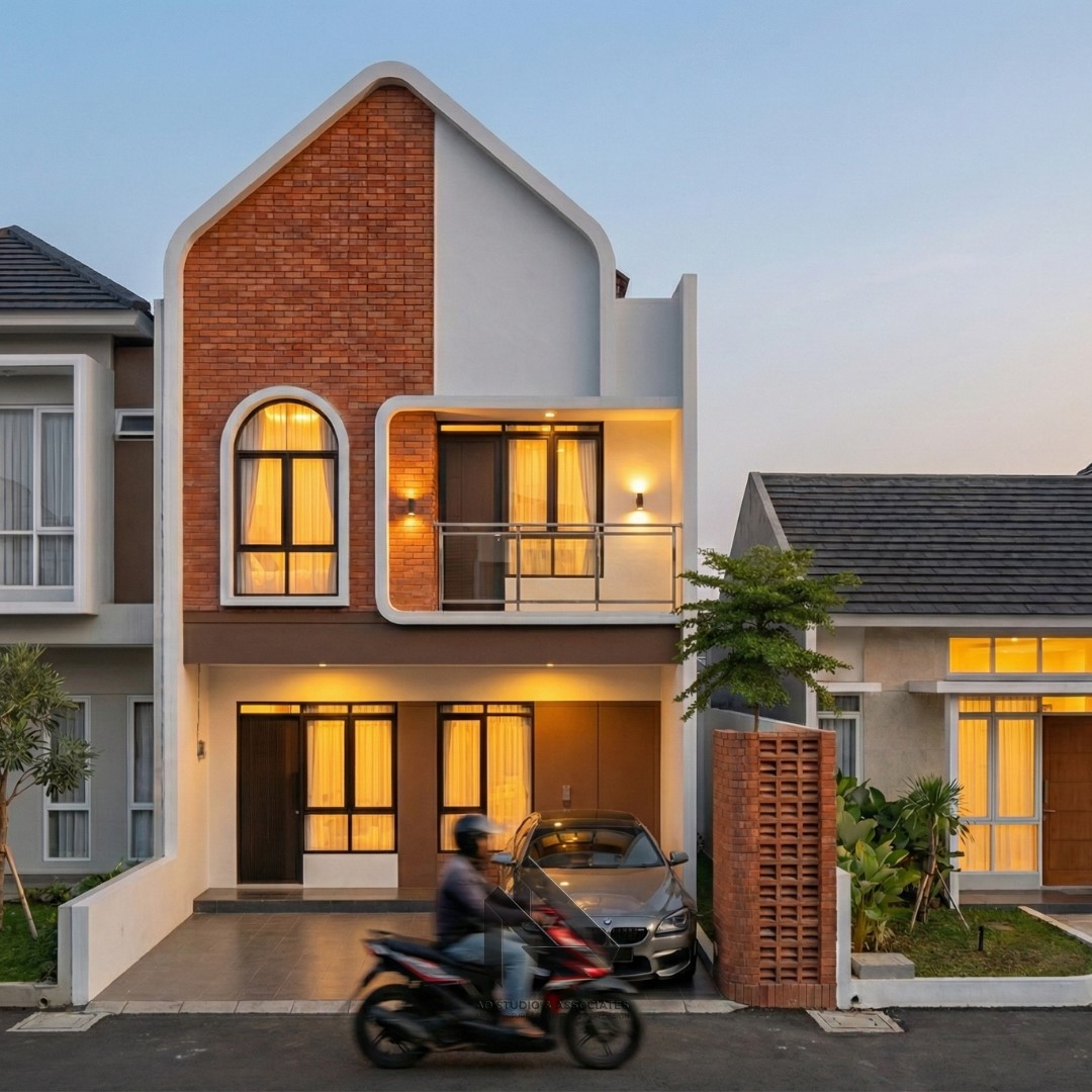 Rumah Modern 2 Lantai Ukuran 7x10