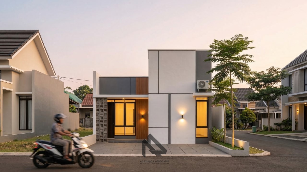 Rumah modern 6.5x9.8