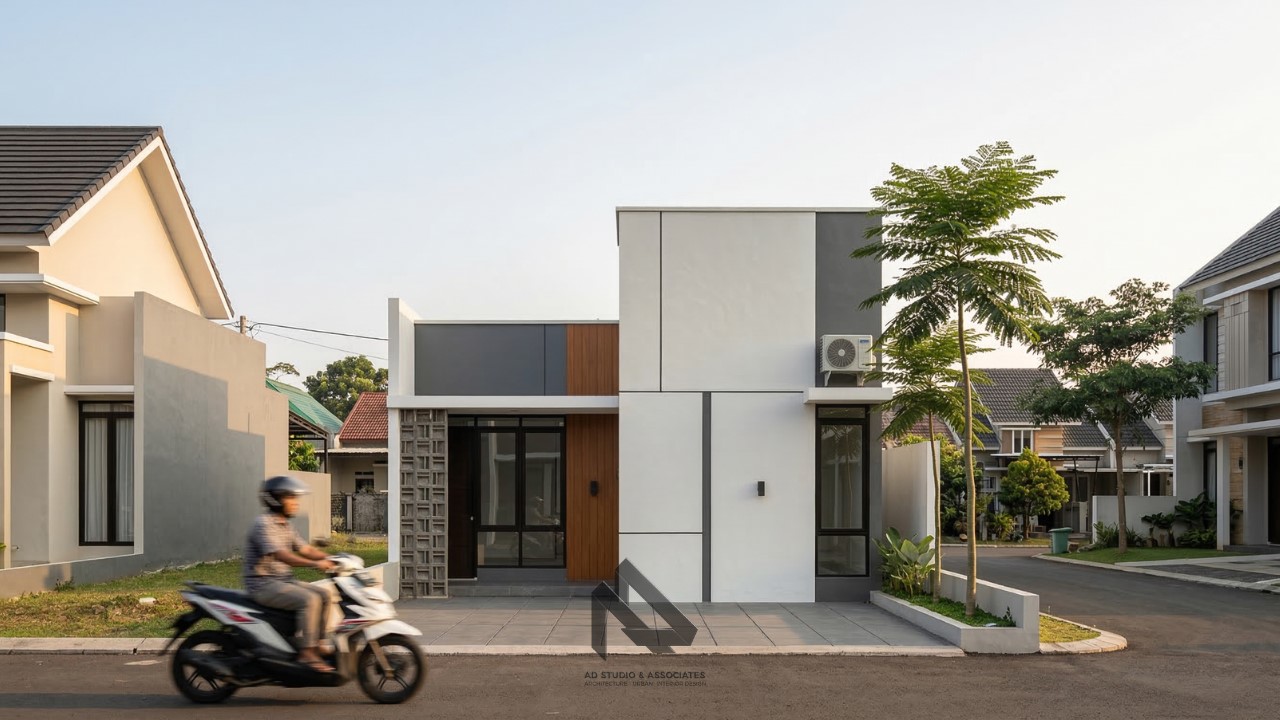 Rumah modern 6.5x9.8