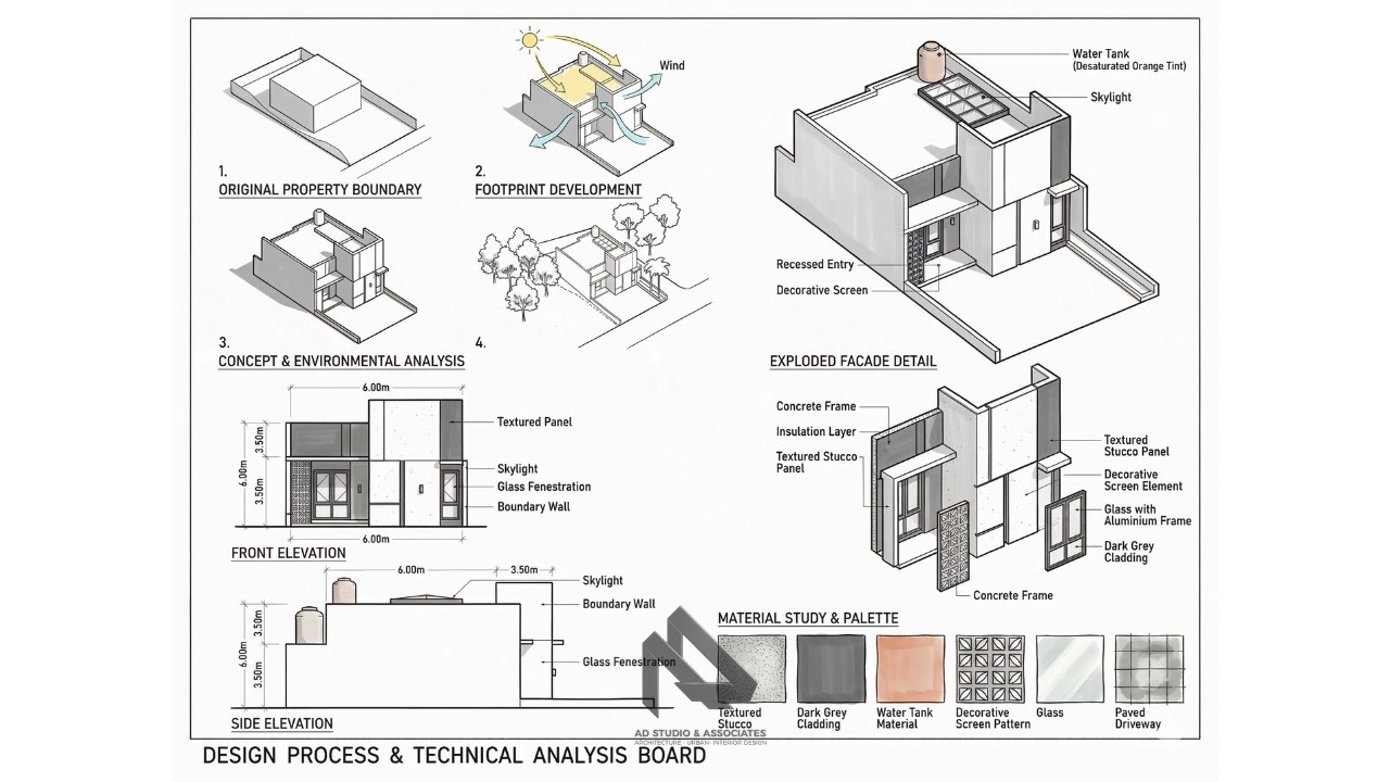 Rumah modern 6.5x9.8