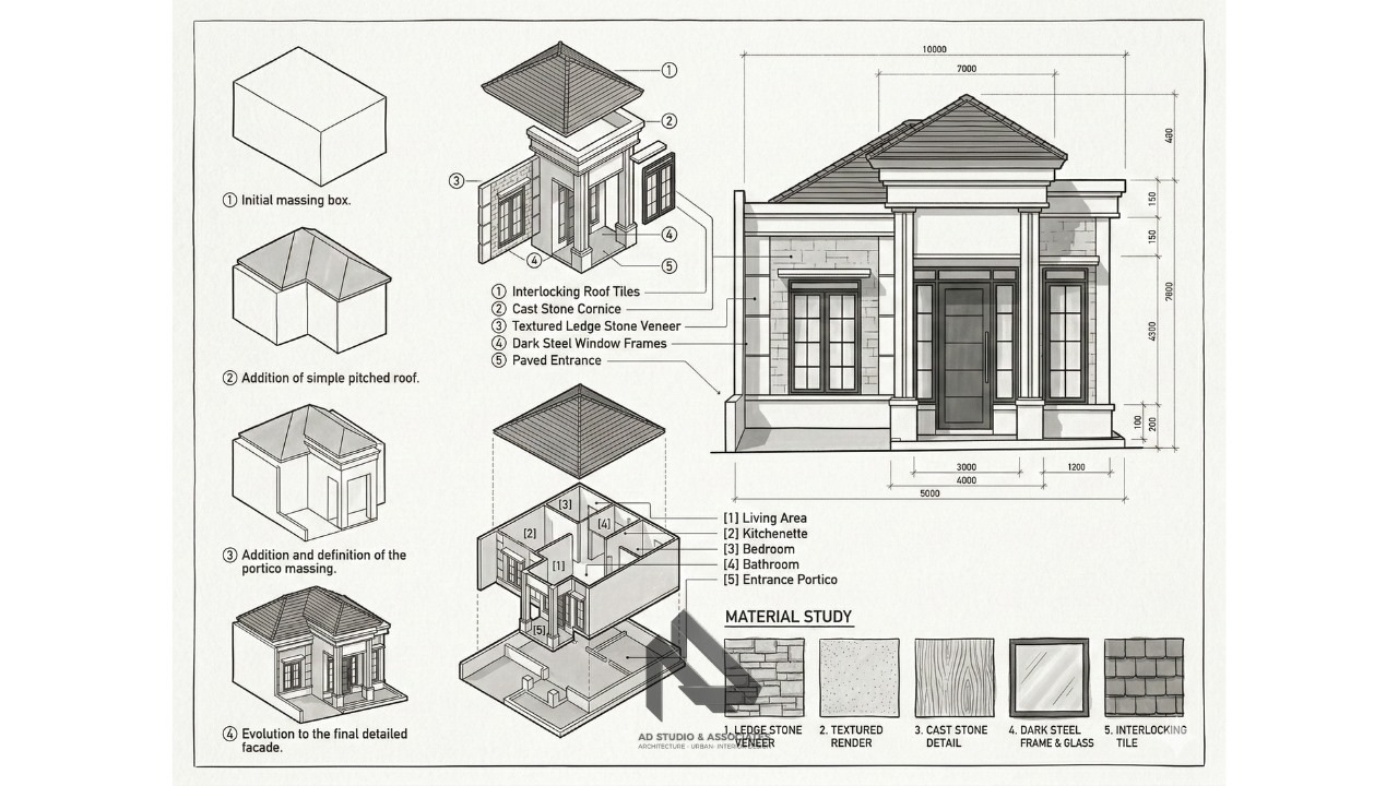Rumah Modern Klasik 1 Lantai 6x10 (5)