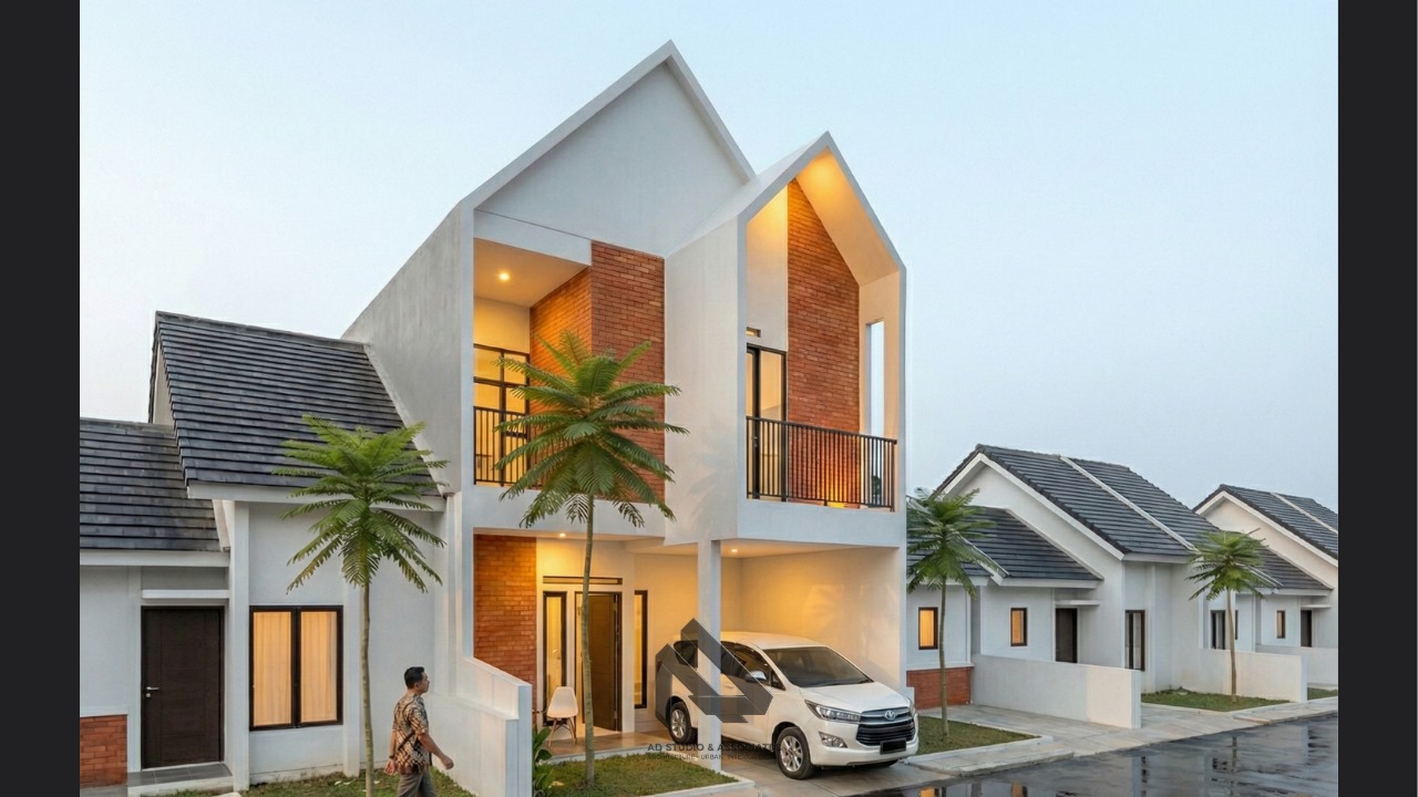 Rumah Skandinavia 6x12