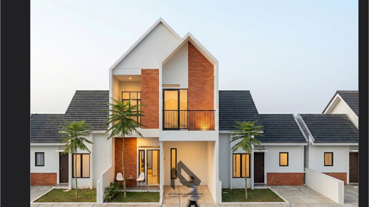 Rumah Skandinavia 6x12