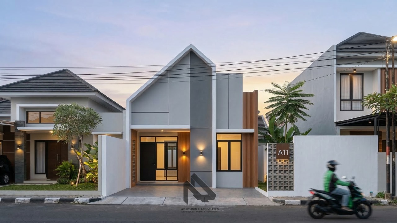 rumah minimalis 1 lantai