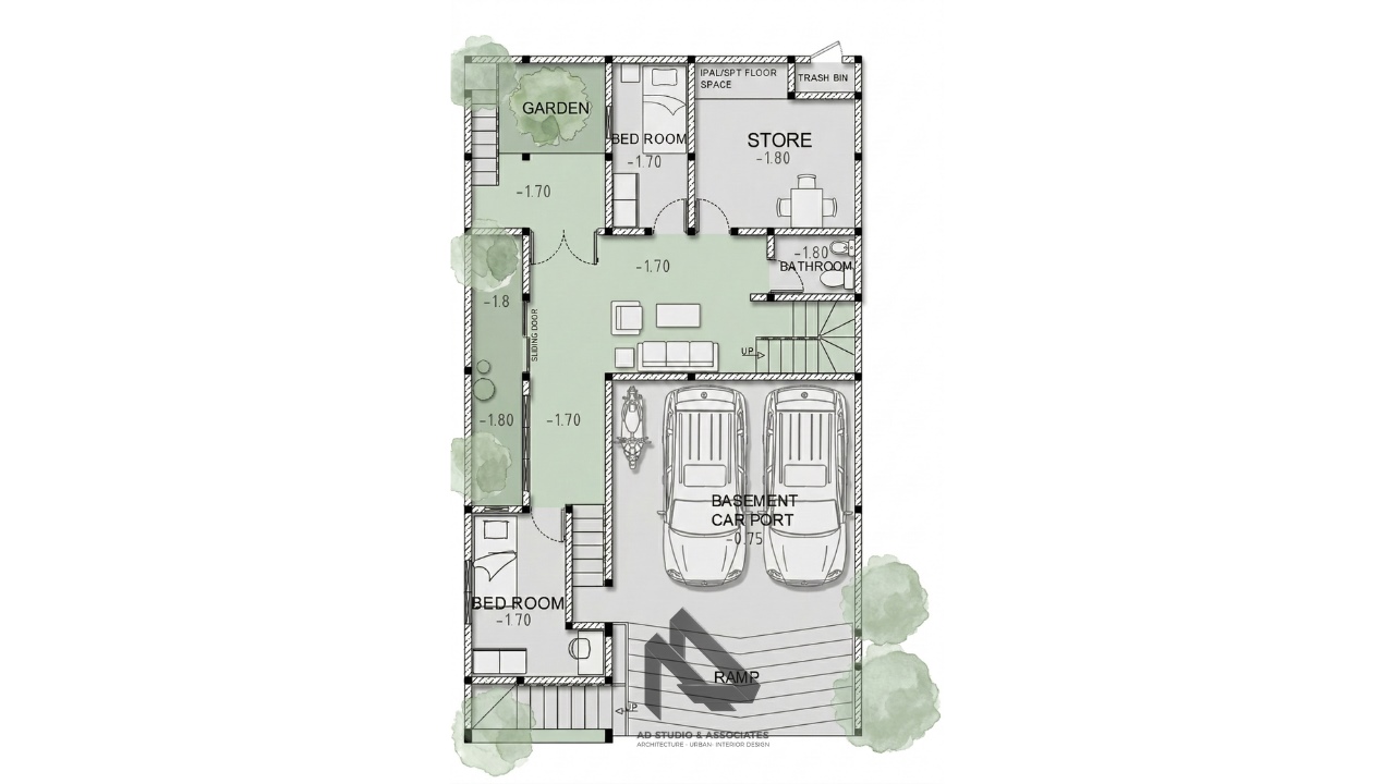 Rumah minimalis 9x15