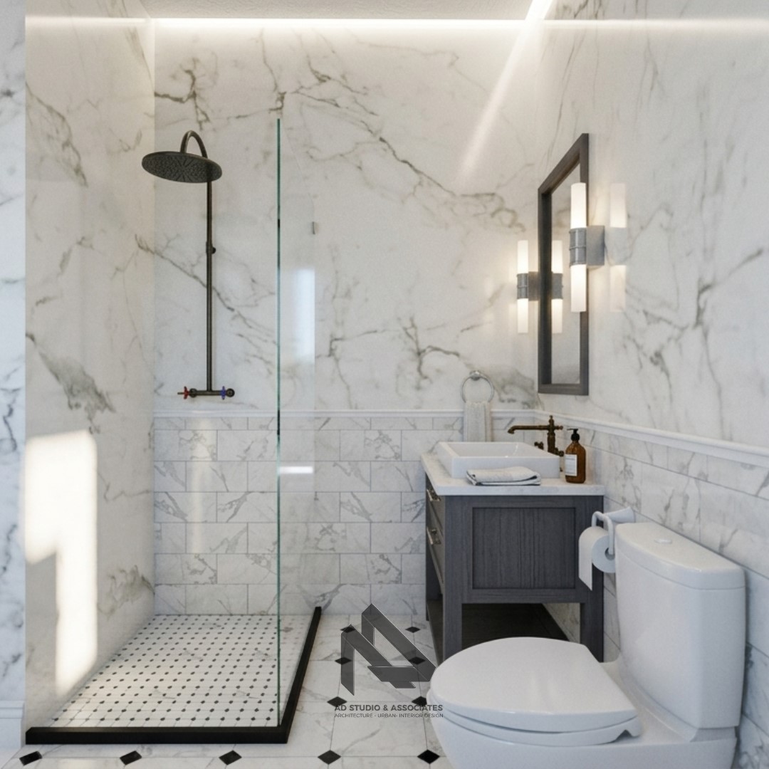 DESAIN KAMAR MANDI MODERN