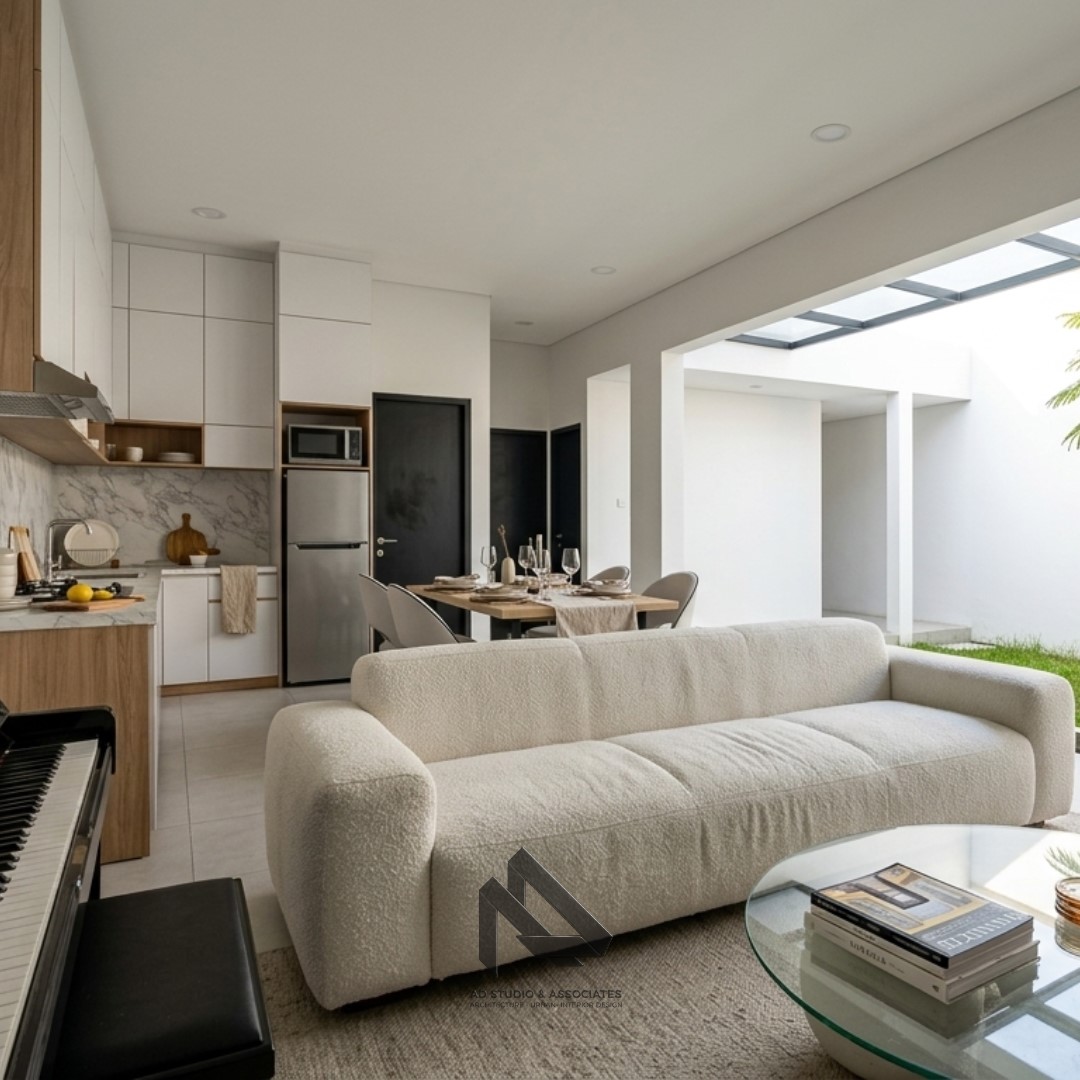 DESAIN RUANG KELUARGA KEKINIAN