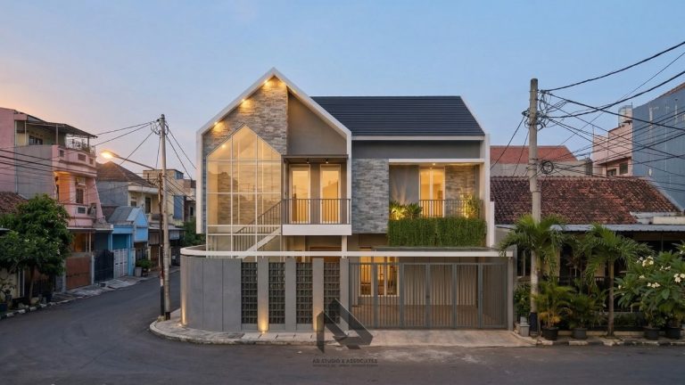 Modern Rioster Inspirasi Fasad Rumah Modern dengan Roster yang Unik dan Menarik - AD ...