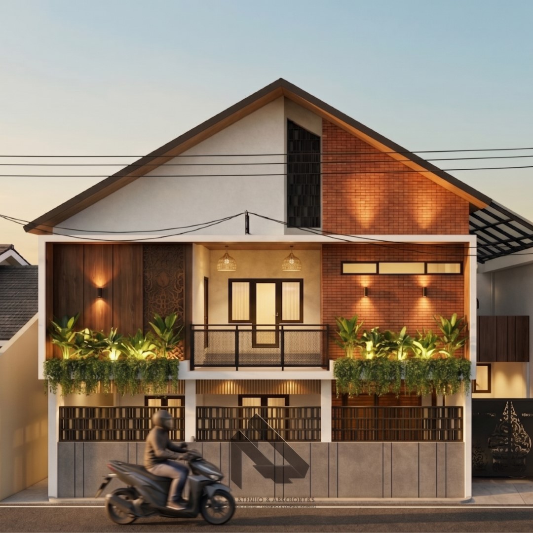 RUMAH TINGKAT MODERN