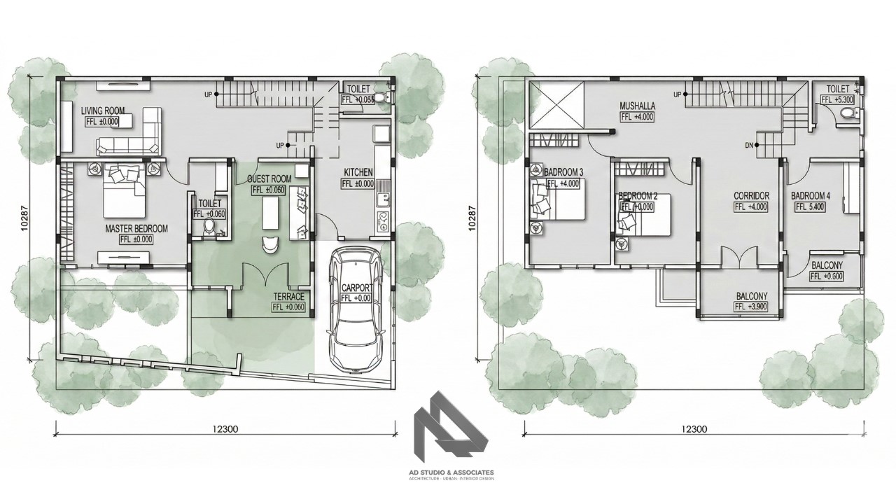 Rumah Modern 10x12.5