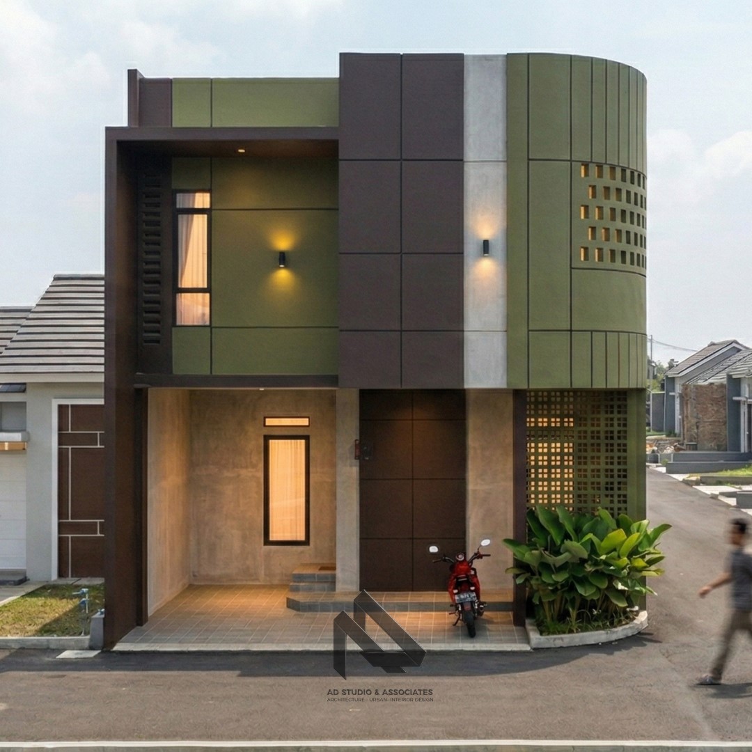 rumah mewah 2 lantai