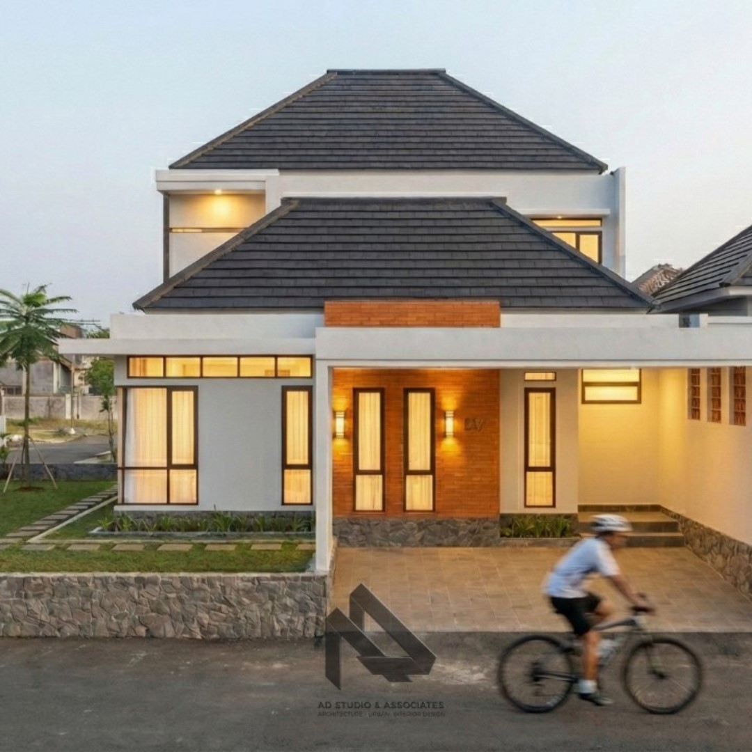 Rumah Modern tropis 12x19