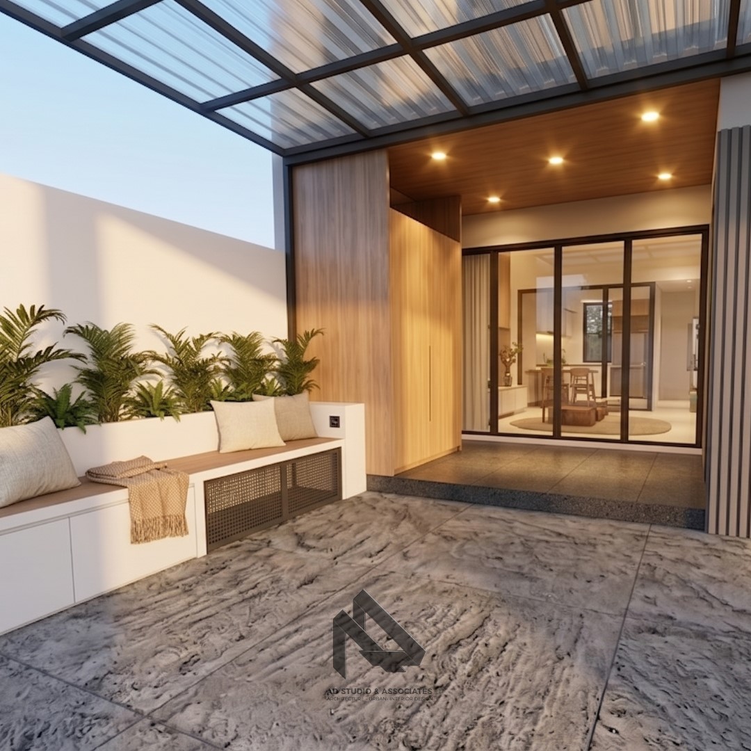 TERAS RUMAH MINIMALIS ELEGAN