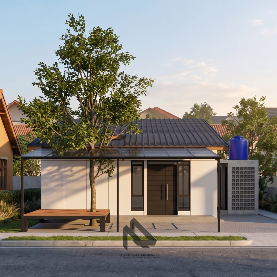 IDE RUMAH DESA MINIMALIS