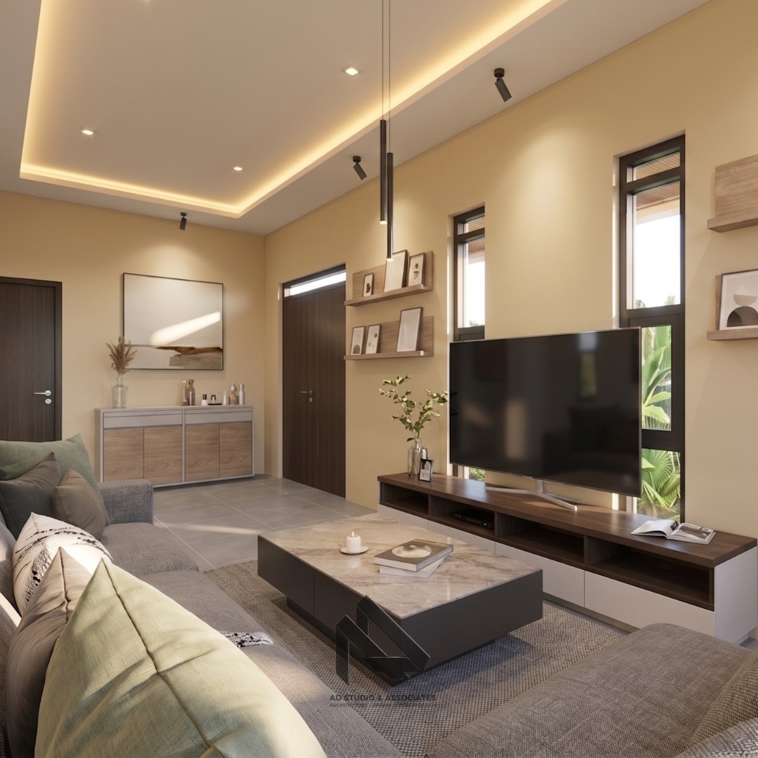 KONSEP RUANG TV MINIMALIS MODERN