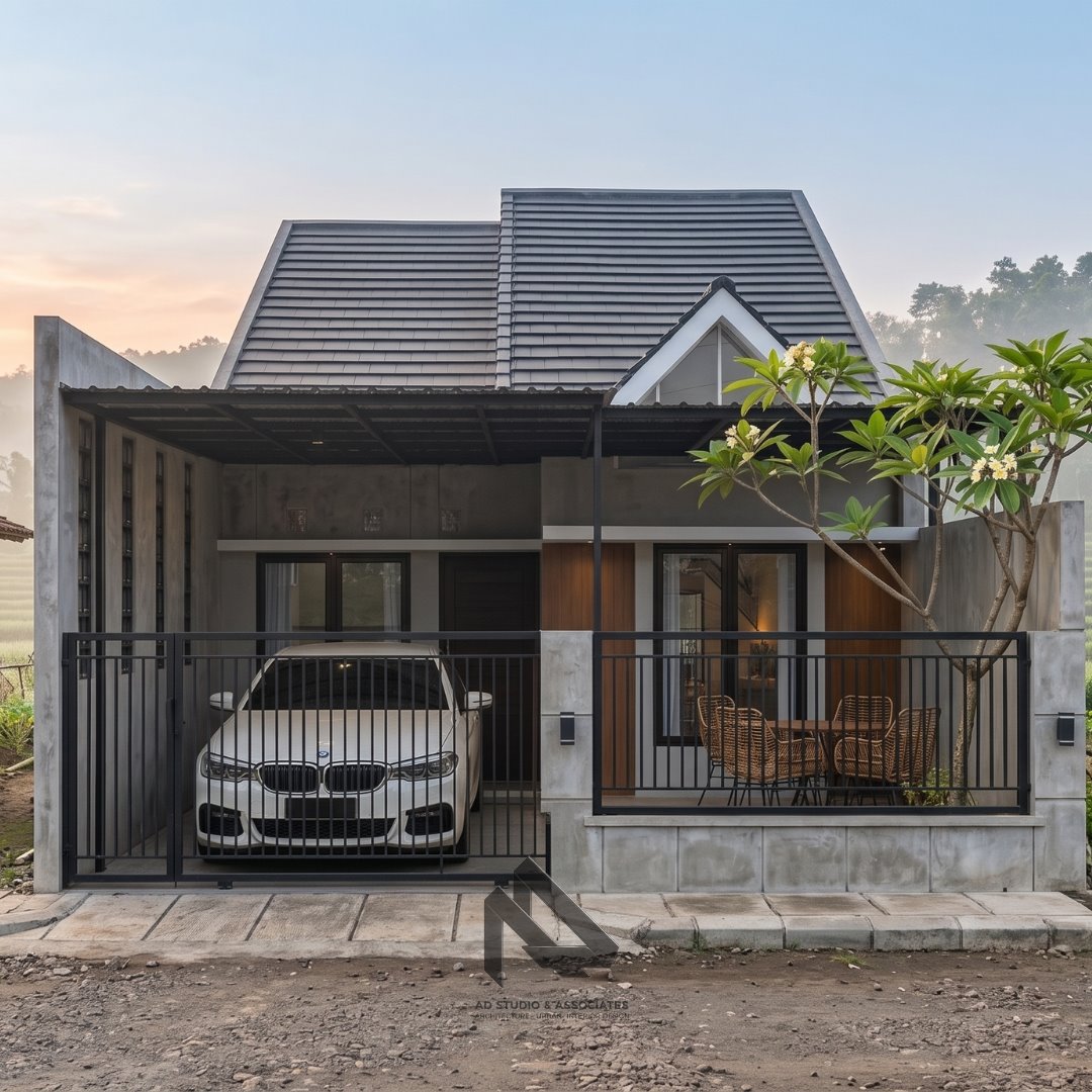 Rumah Desa Minimalis