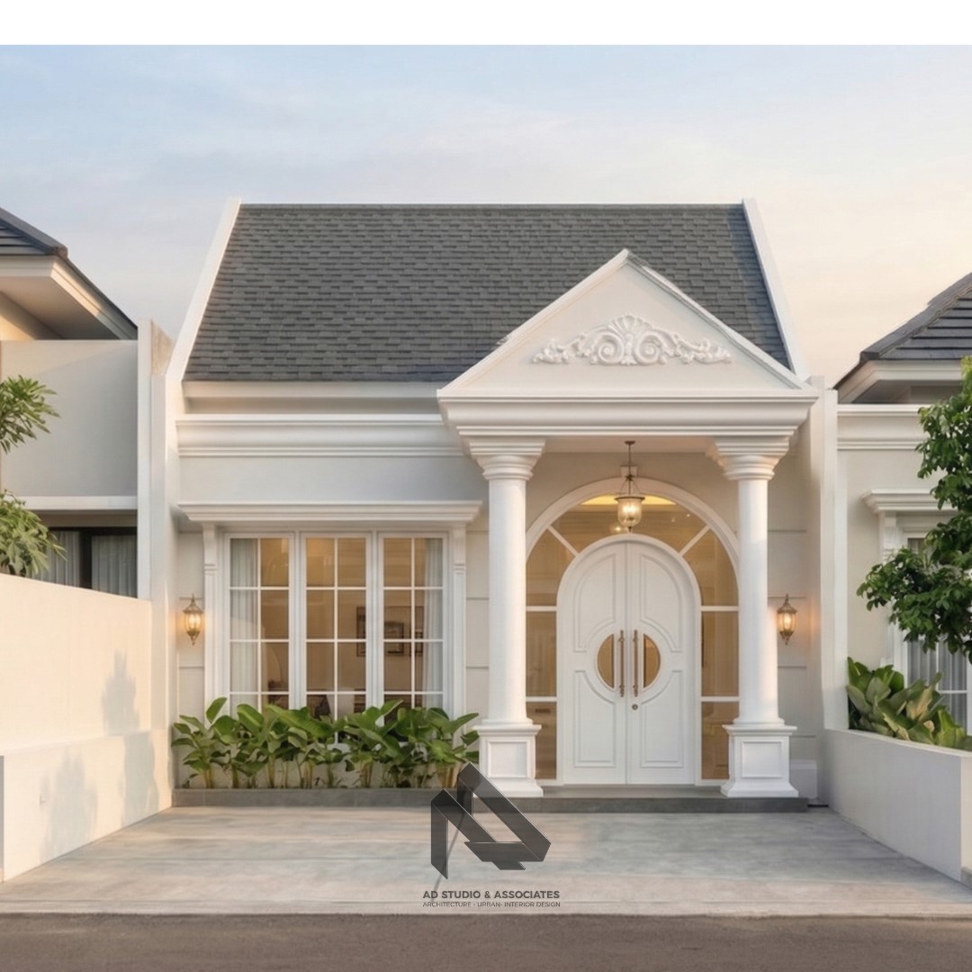 RUMAH KLASIK MODERN 1 LANTAI