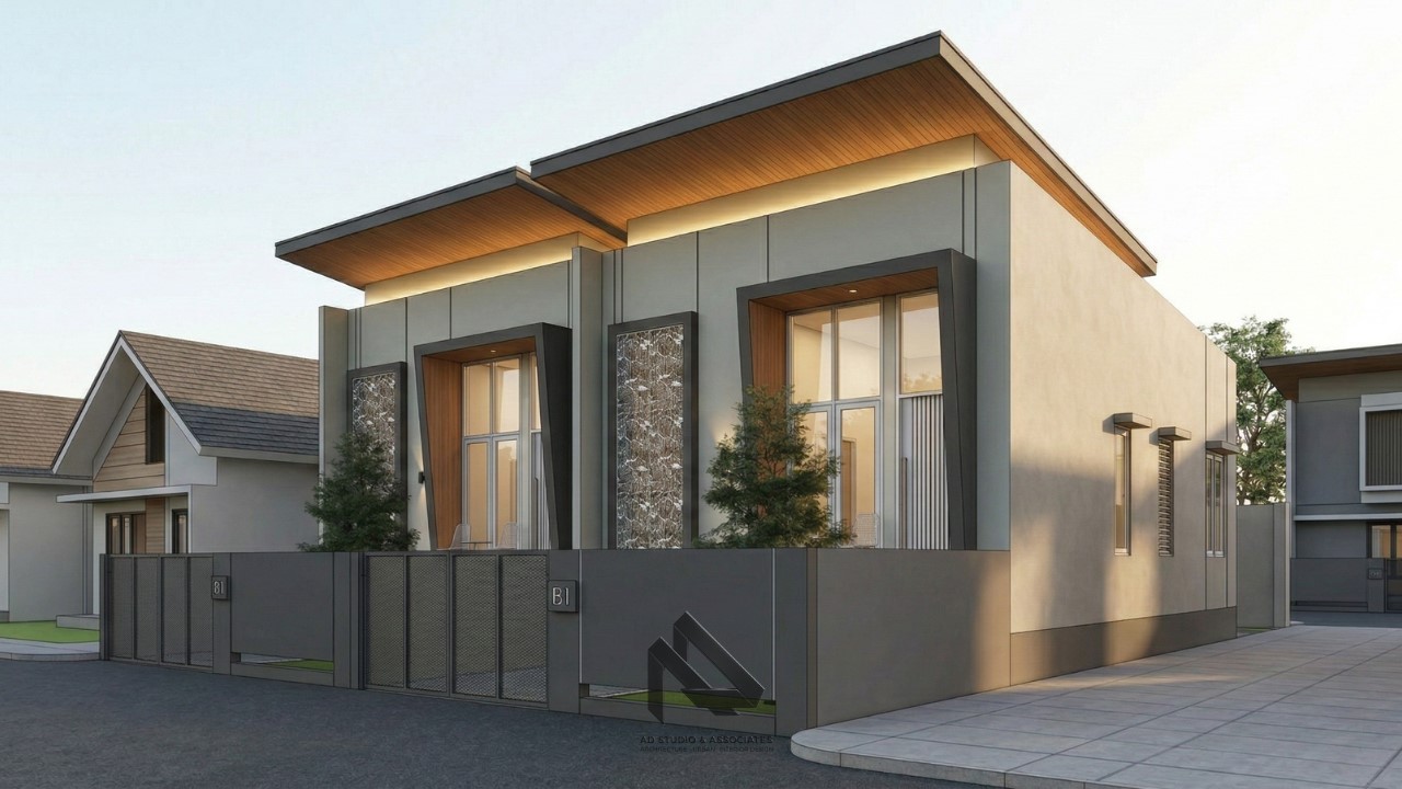 Rumah Minimalis 6x21
