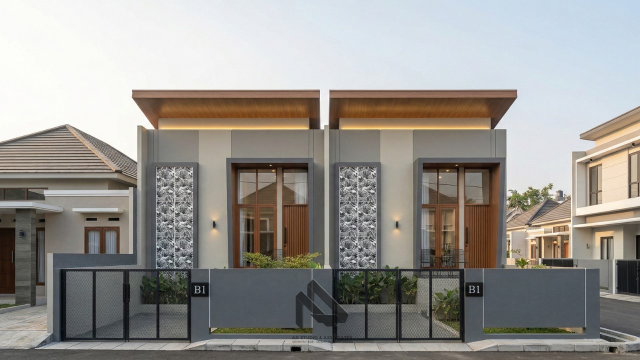 Rumah Minimalis 6x21