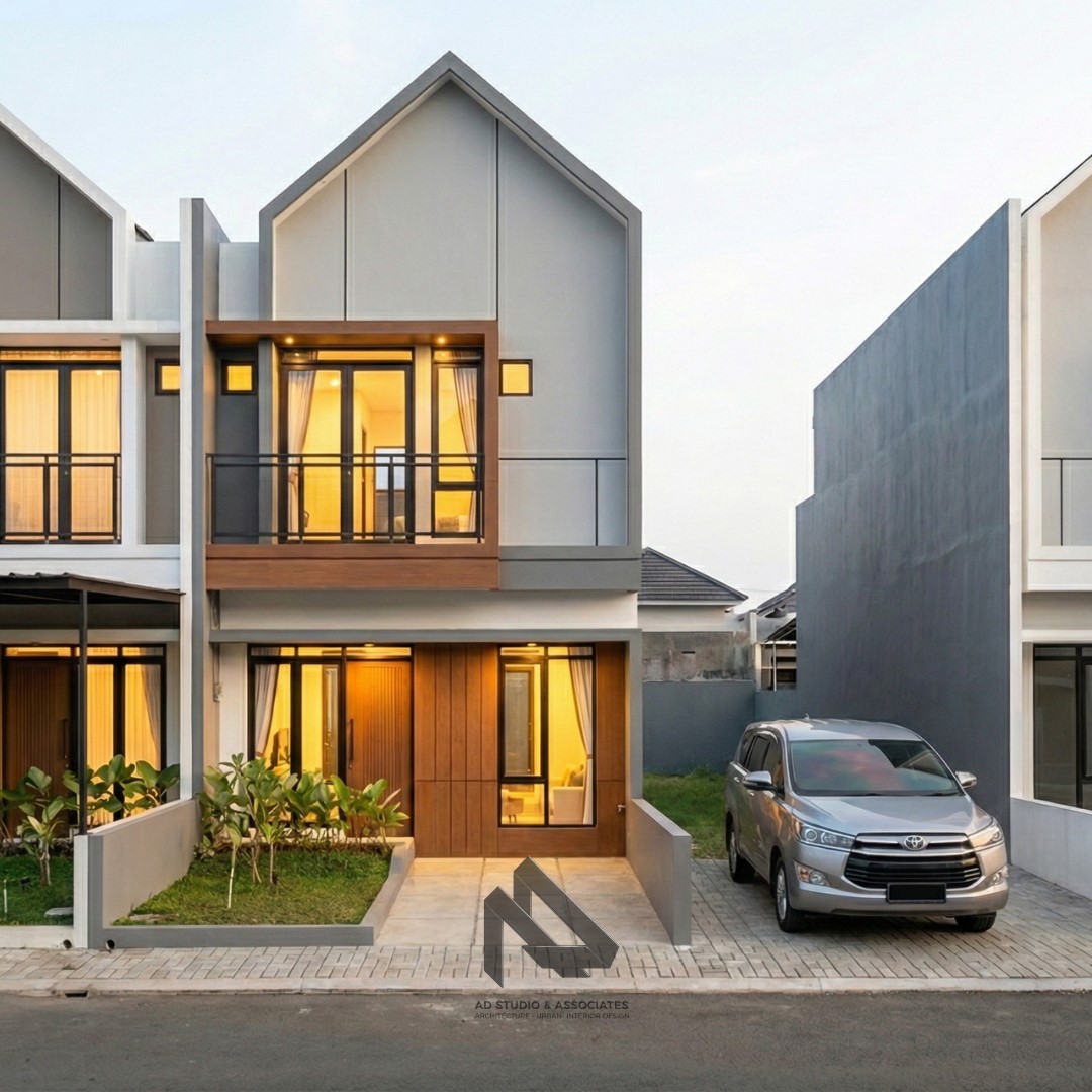Rumah Lantai 2 sederhana