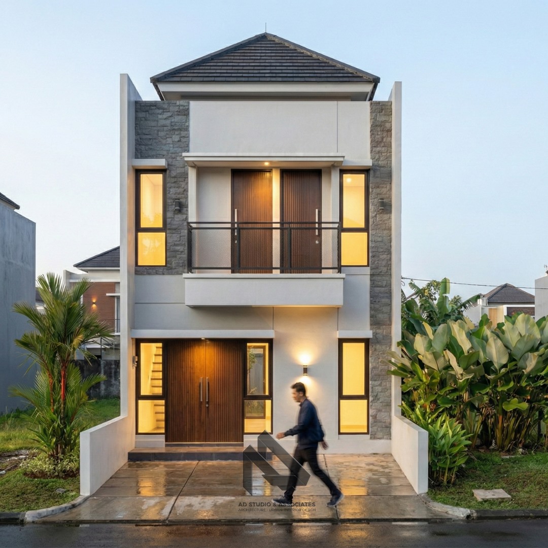 Rumah Minimalis Modern 2 Lantai
