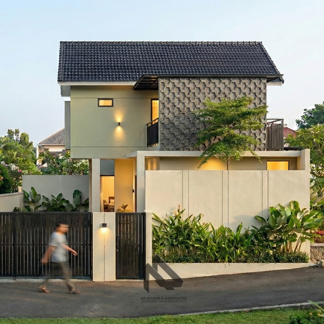 Model Rumah Minimalis 2 Lantai Tampak Depan terbaru