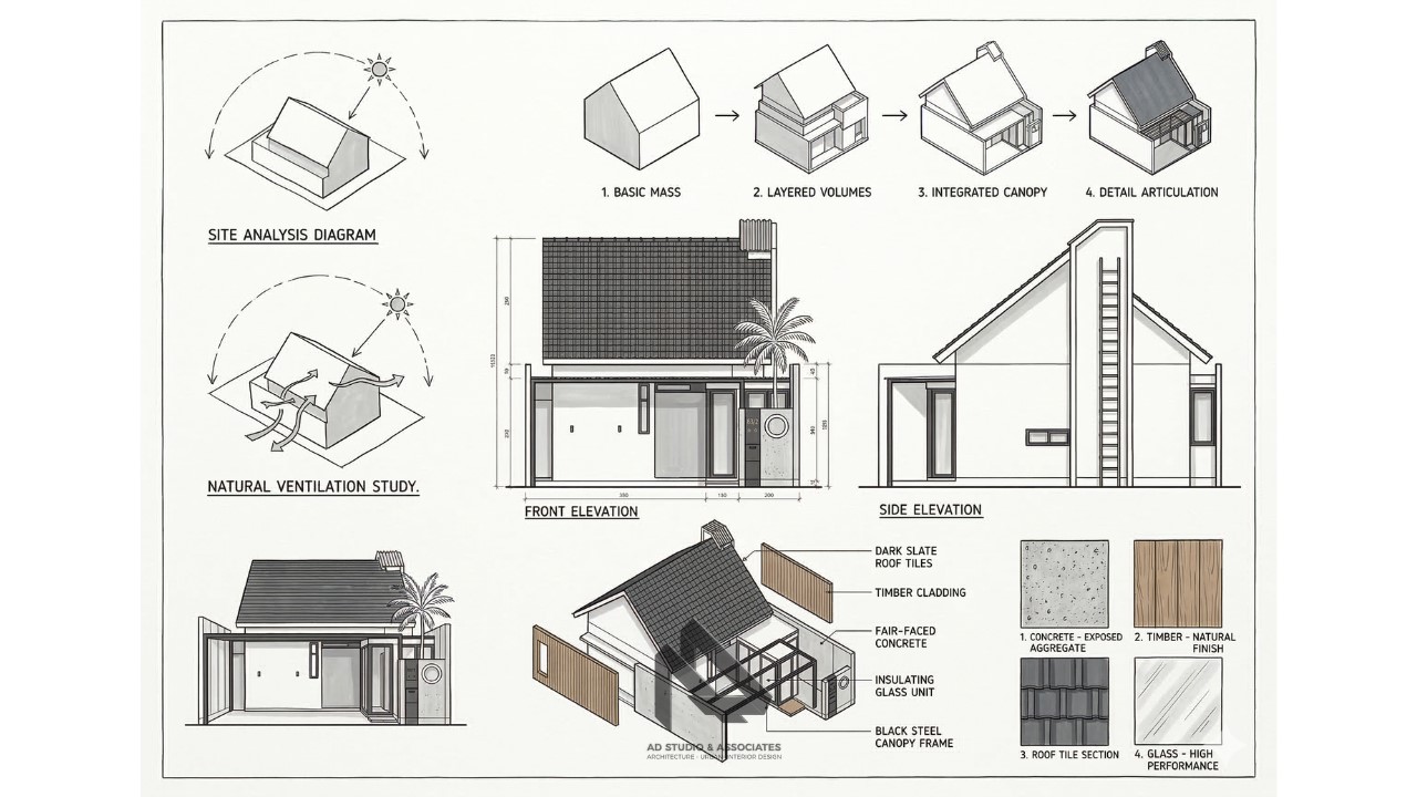Desain Rumah Minimalis 3 Kamar