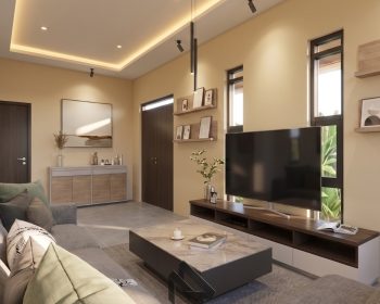 RUANG TAMU MINIMALIS NYAMAN