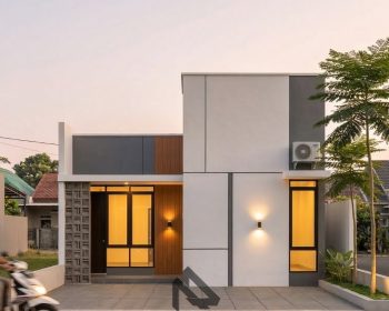 RUMAH MINIMALIS 1 LANTAI HUNIAN MODERN