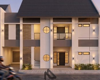 RUMAH MINIMALIS TAMPAK DEPAN ELEGAN