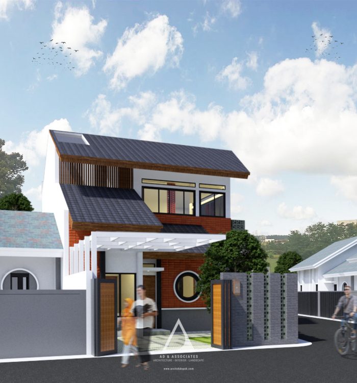 RUMAH INDUSTRIAL MODERN 2 LANTAI  HARVEST I
