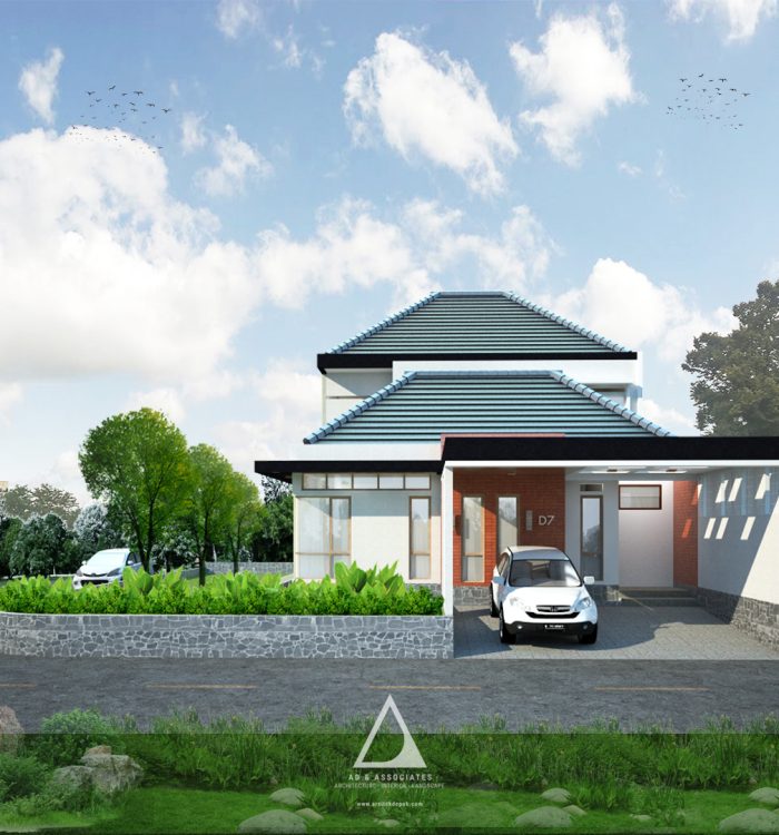 RUMAH MINIMALIS MODERN 2 LANTAI KATULAMPA I